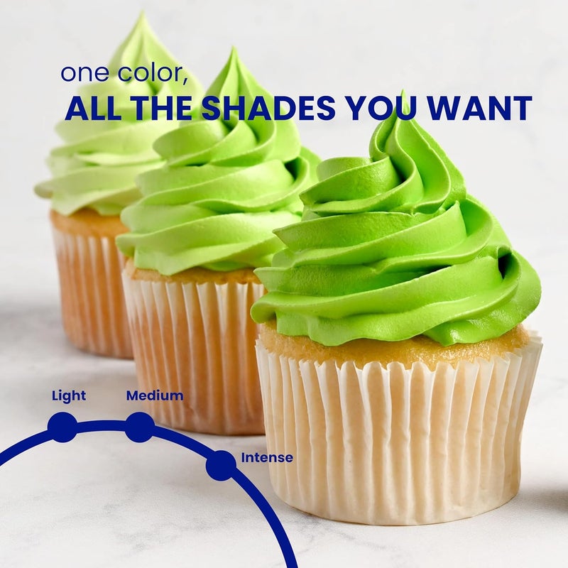 ENCO Lemon Green Food Color Gel 250g - Image 3